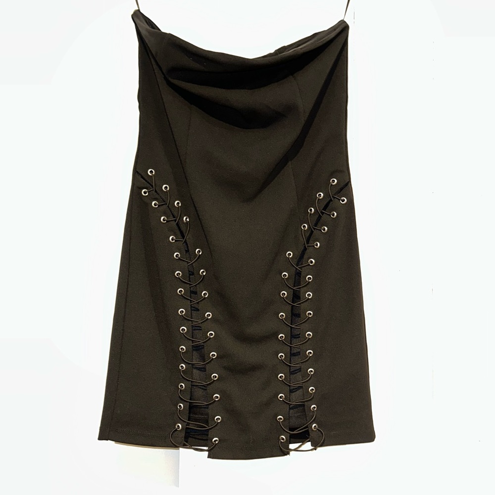 Forever 21 sexy strapless mini dress
